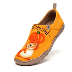 Pumpkin Squirrel Slip-On