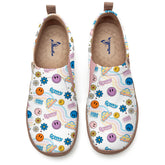 Rainbow Smiley Slip-On