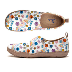 Rainbow Smiley Slip-On