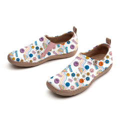 Rainbow Smiley Slip-On