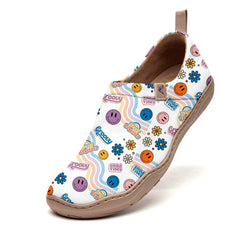 Rainbow Smiley Slip-On