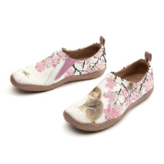 Sakura Cat Slip-On