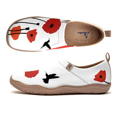 Simple Flowers And Birds Slip-On