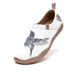 Sketch Flowers And Birds Slip-On