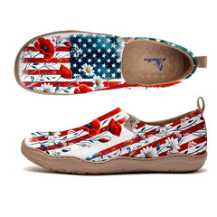 Star-Spangled Blossom Slip-On