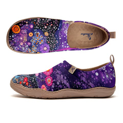 Starry Lavender Bloom Slip-On
