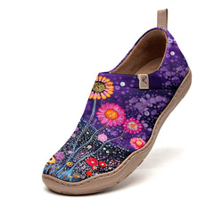 Starry Lavender Bloom Slip-On