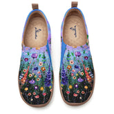 Starry Sky Flower Slip-On