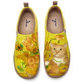 Sunflowers and Cats Slip-On