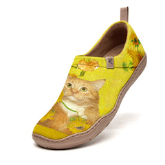Sunflowers and Cats Slip-On