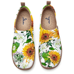 Sunlit Petals Slip-On