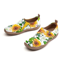 Sunlit Petals Slip-On
