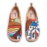 Sunset in Santorini Slip-On