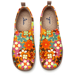Tangerine Bloom Slip-On