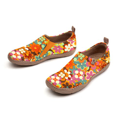 Tangerine Bloom Slip-On