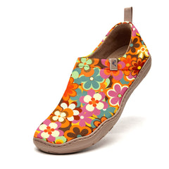 Tangerine Bloom Slip-On