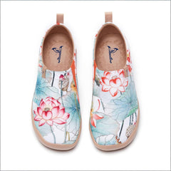 Tranquil Lotus Slip-On