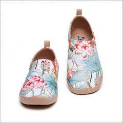 Tranquil Lotus Slip-On