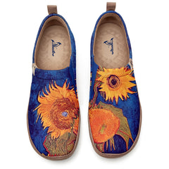 Van Gogh's Sunflowers Slip-On