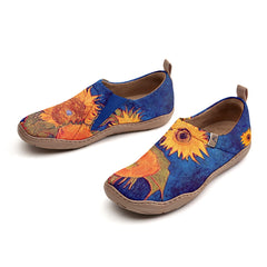 Van Gogh's Sunflowers Slip-On