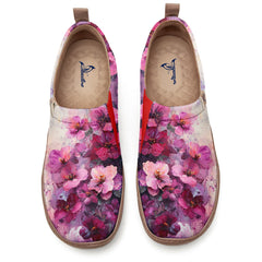 Violet Bloom Slip-On