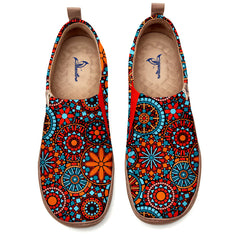 Vivid Swirls Slip-On