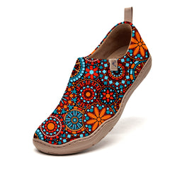 Vivid Swirls Slip-On