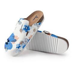 Watercolor Blue Florals