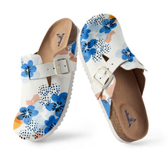 Watercolor Blue Florals