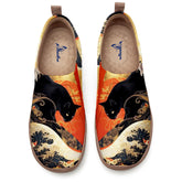 Wave Cat Slip-On