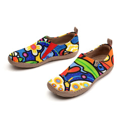 Whimsical Eye - world Slip-On