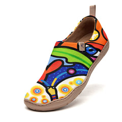 Whimsical Eye - world Slip-On