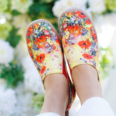 Yellow Wildflowers Slip-On