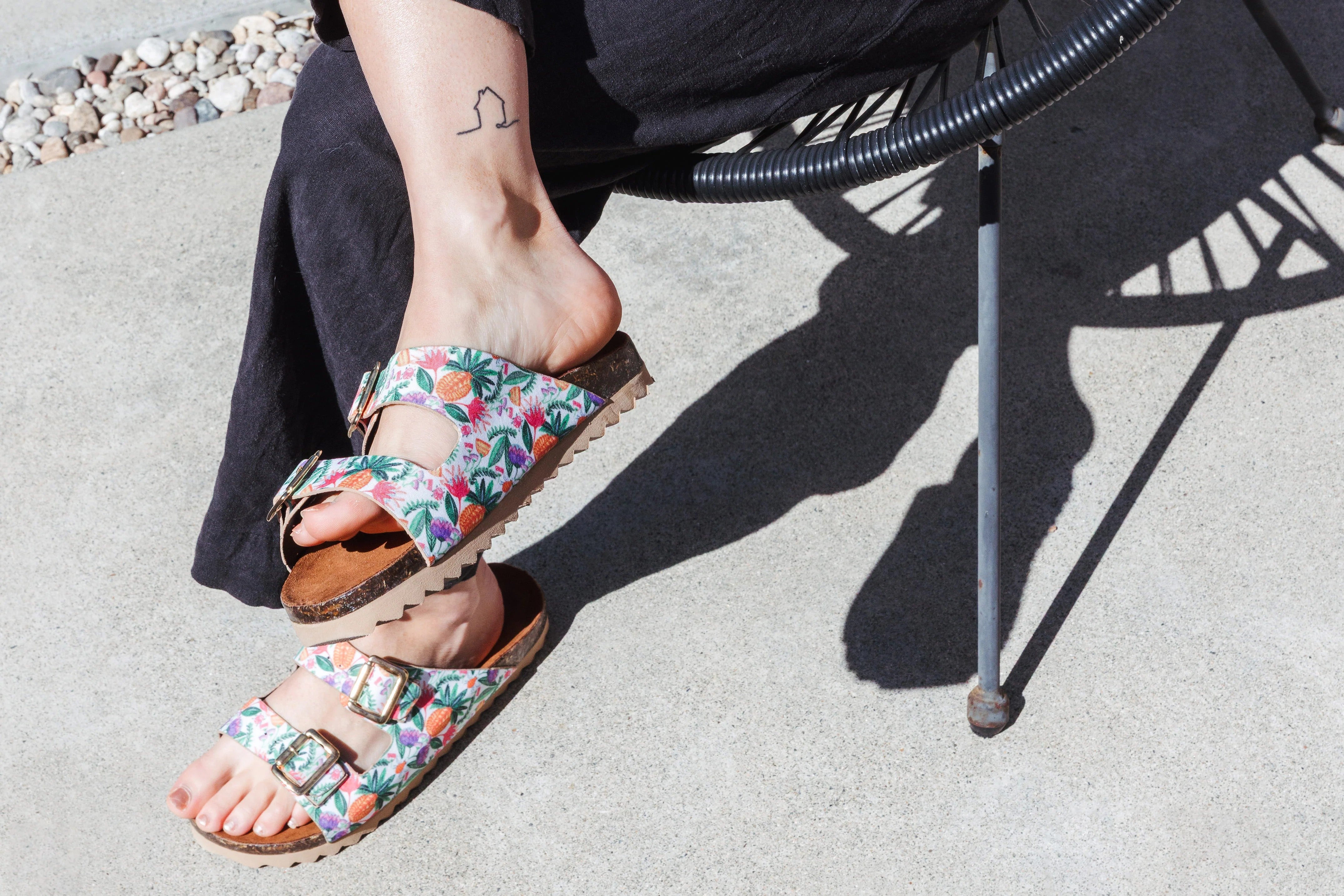 Abacaxi Buckle Sandal