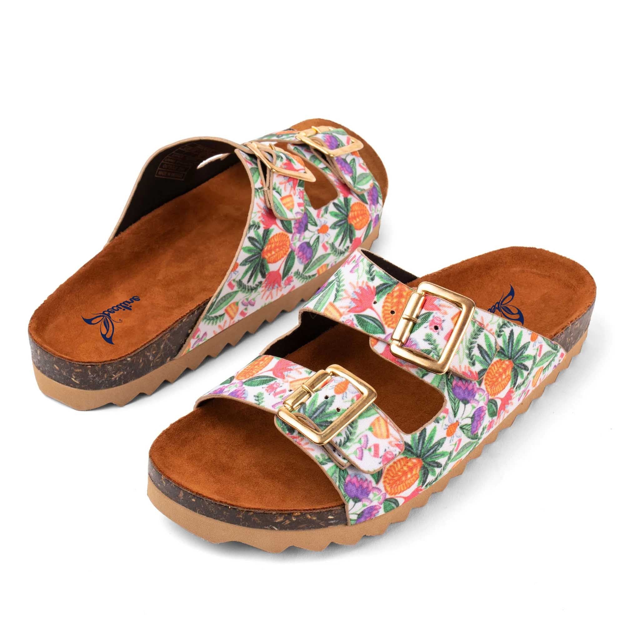 Abacaxi Buckle Sandal