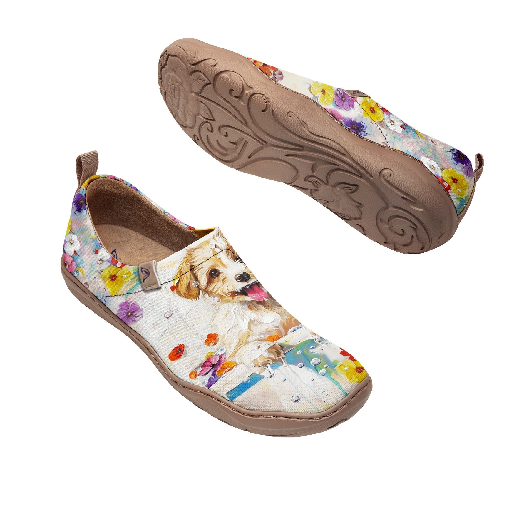 Bloomy Pup Slip-On