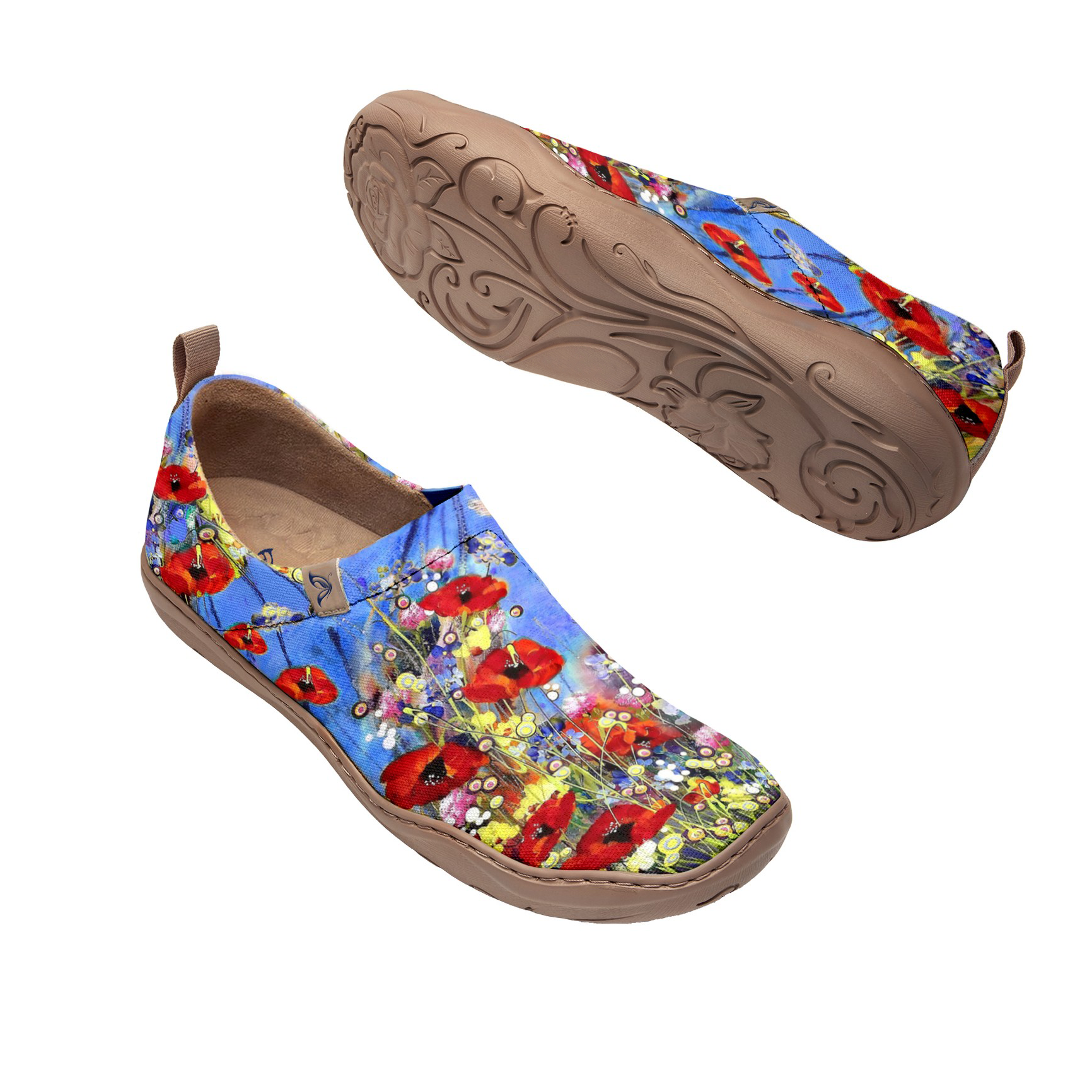 Blue Wildflowers  Slip-On