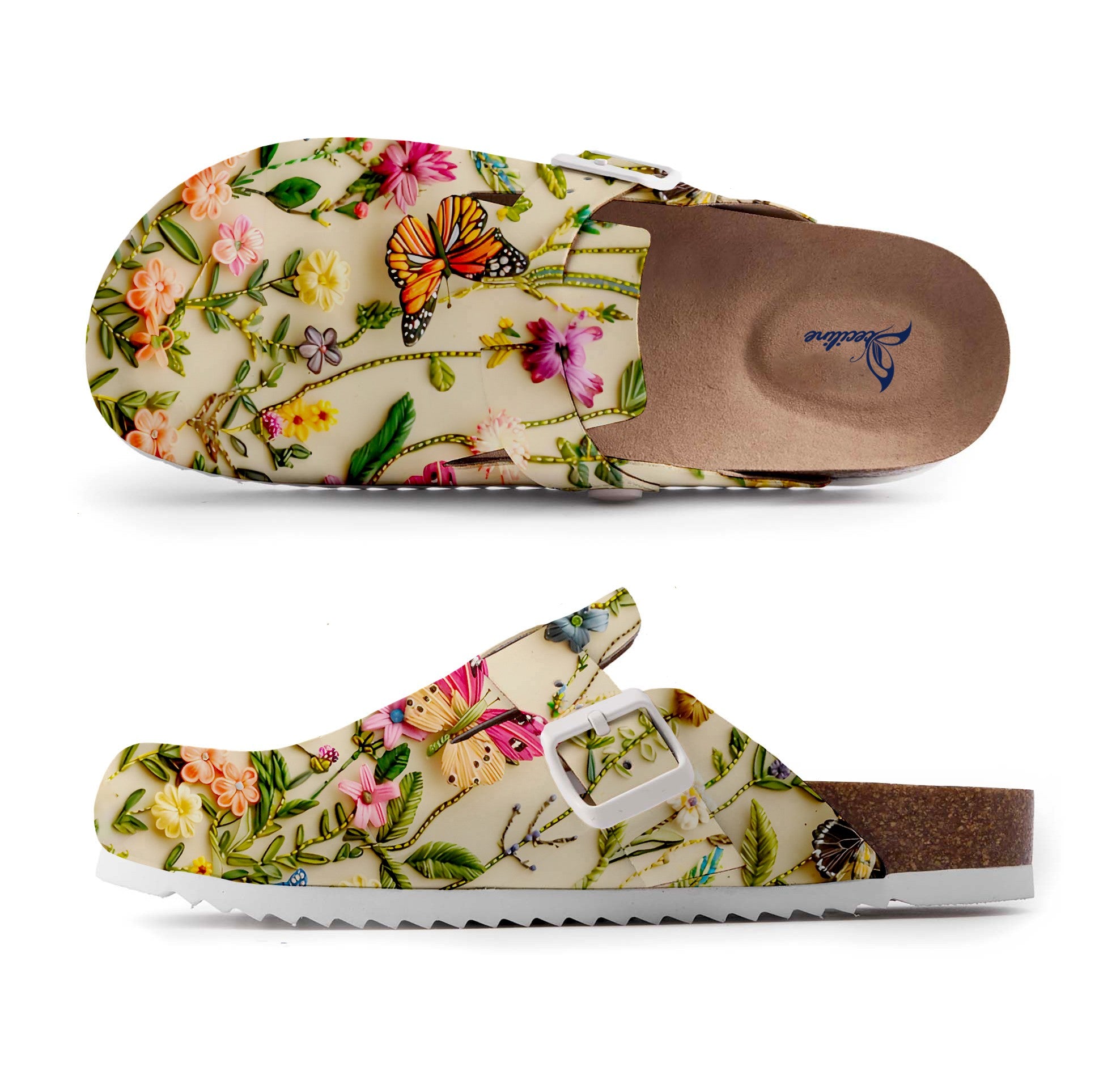 Butterflies in Floral Haven