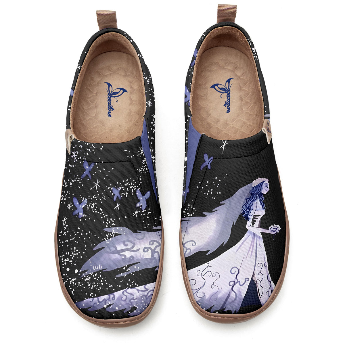 Butterfly Bride Slip-On