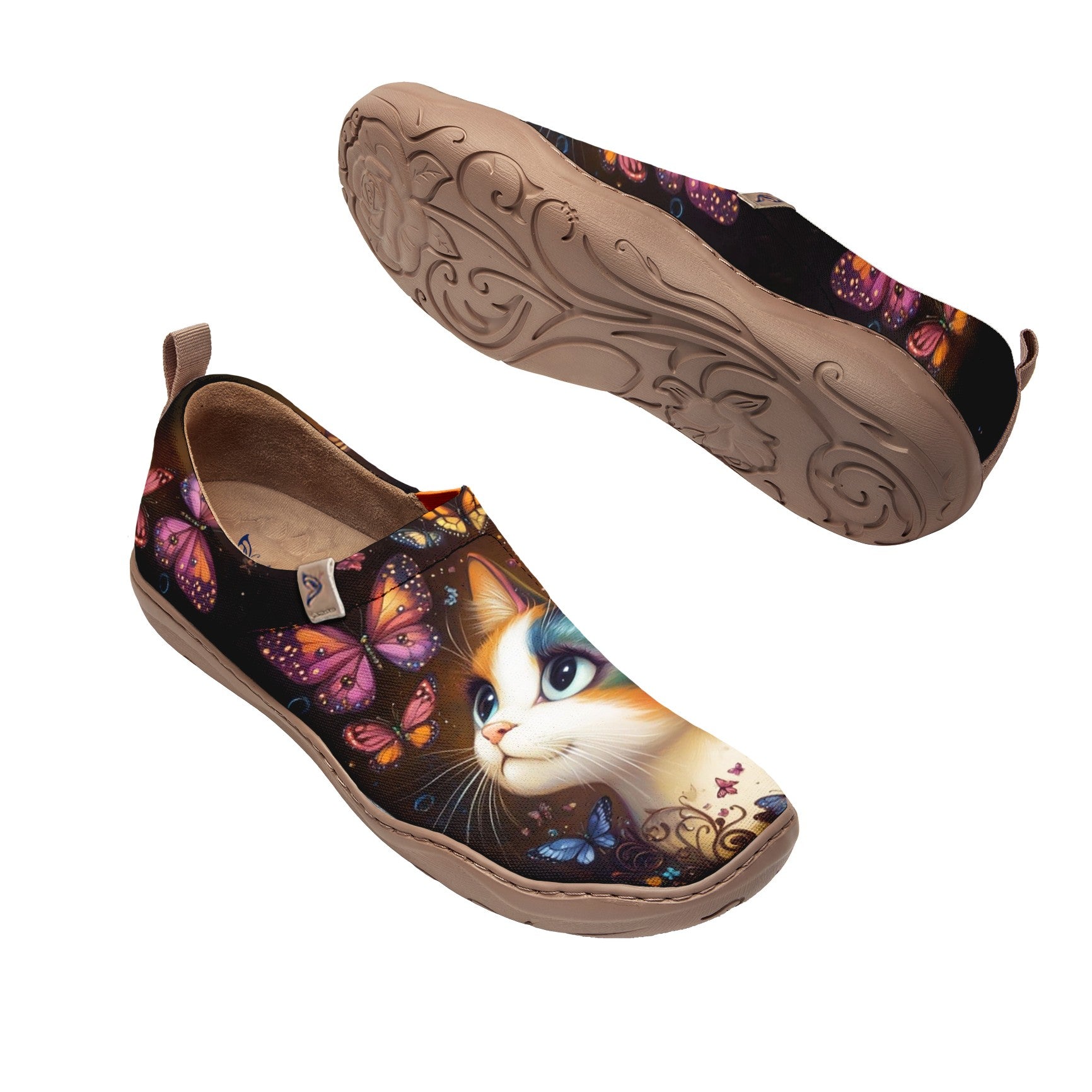 Butterfly Kitten Slip-On