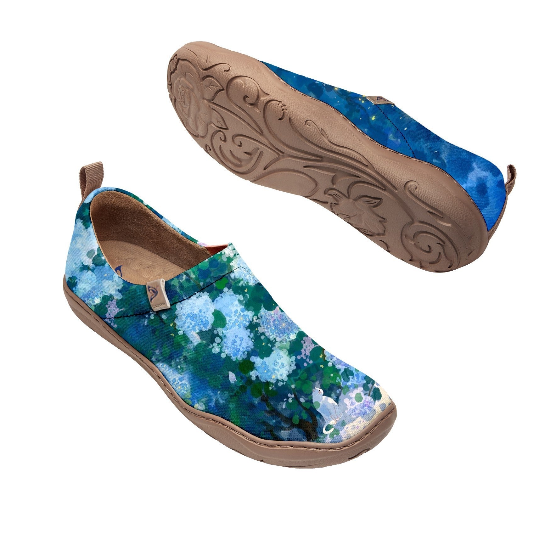 Cat & Girl Slip-On