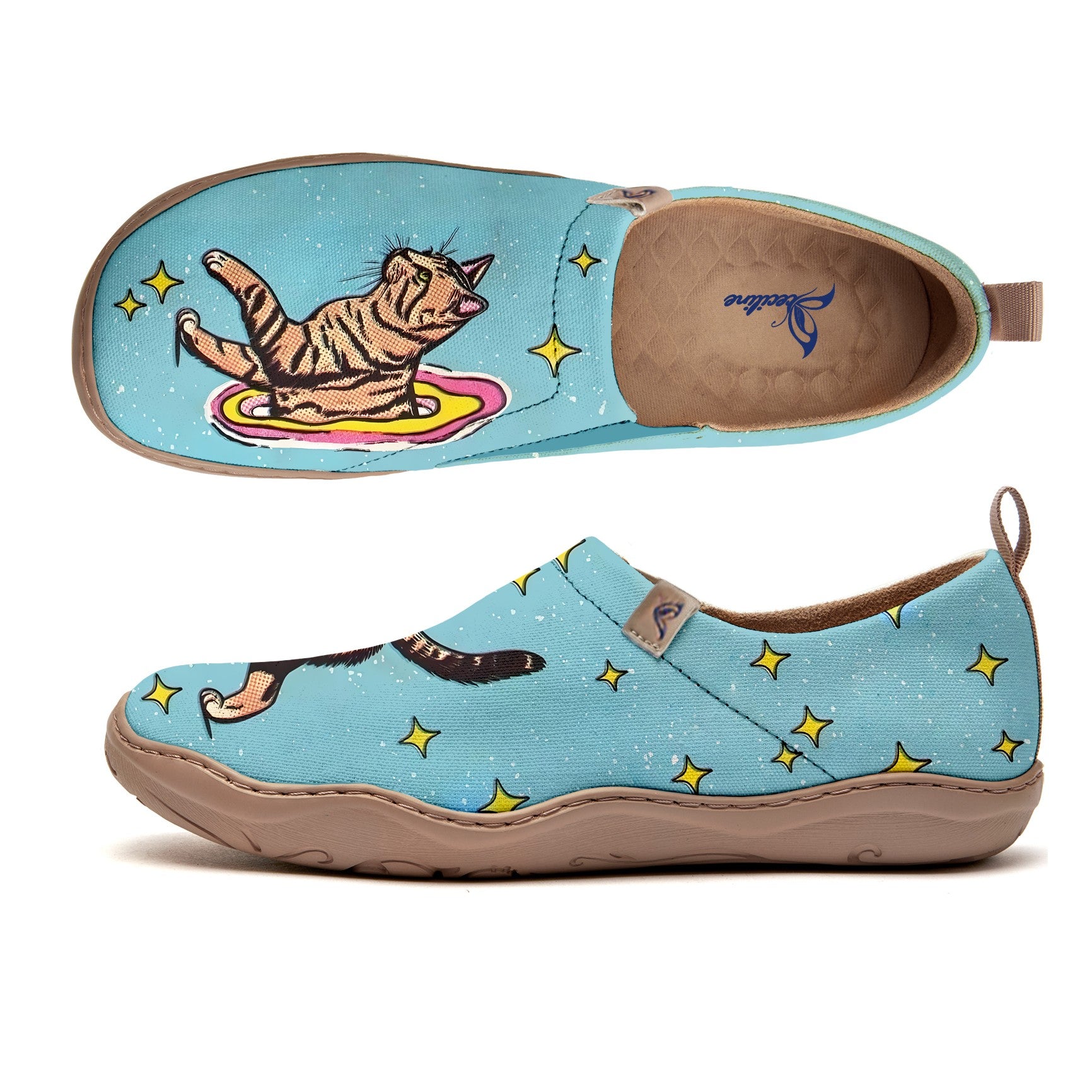 Cat & Rings Slip-On