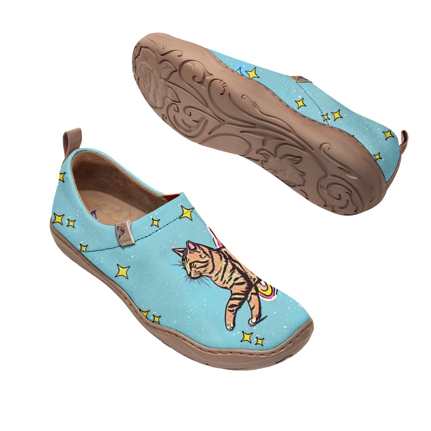 Cat & Rings Slip-On