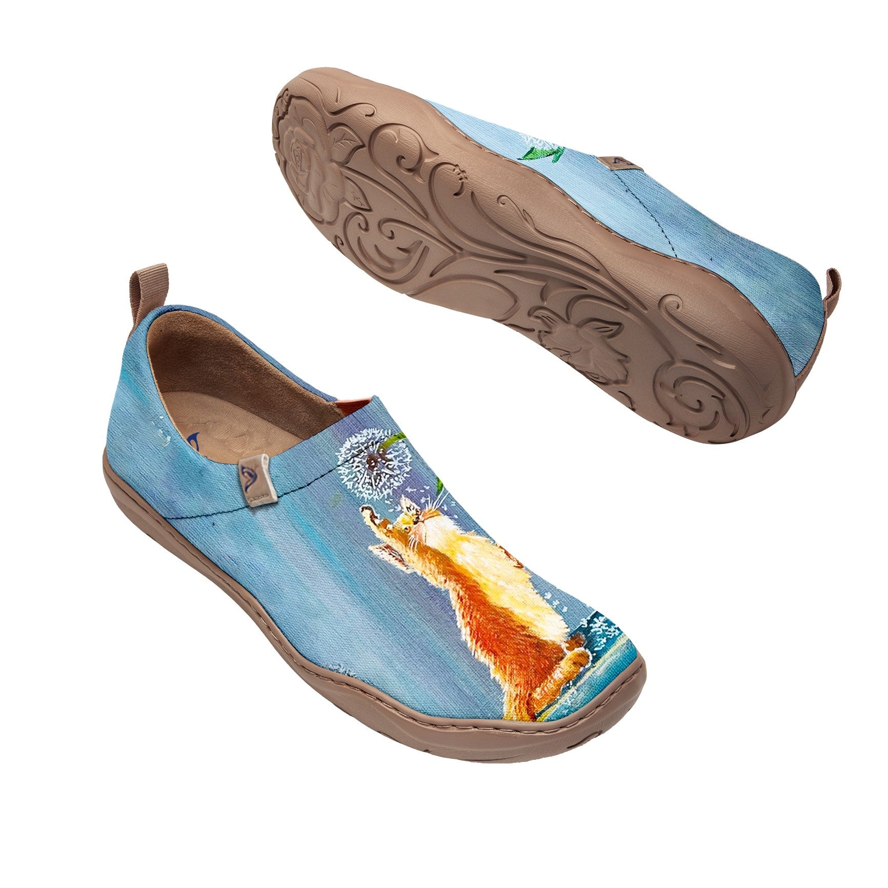 Dandelion Cat Slip-On