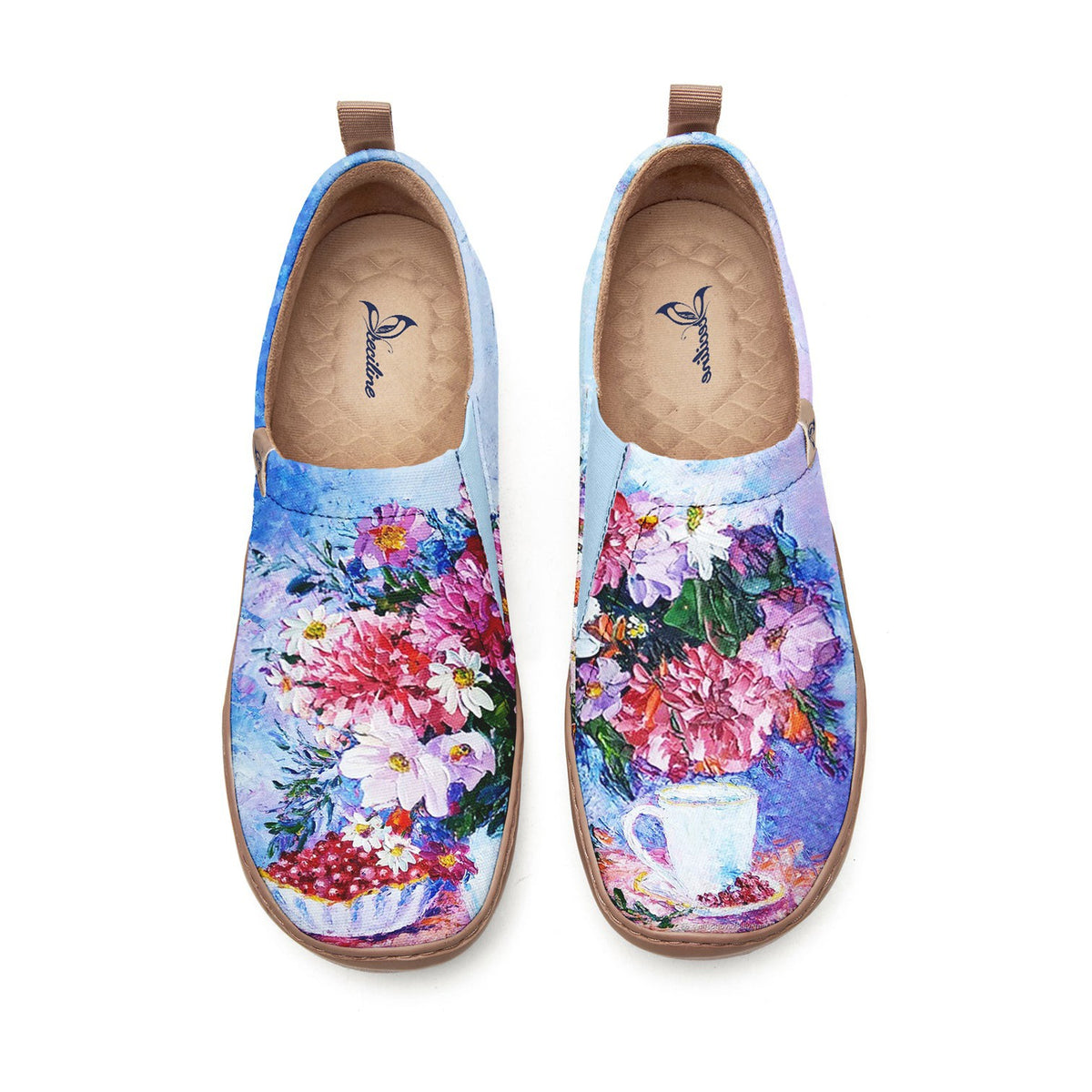 Flora's Graceful Steps  Slip-On