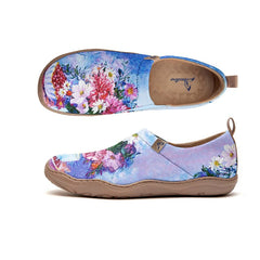 Flora's Graceful Steps  Slip-On