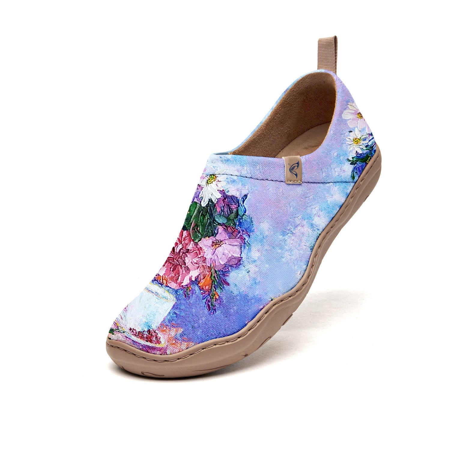 Flora's Graceful Steps  Slip-On
