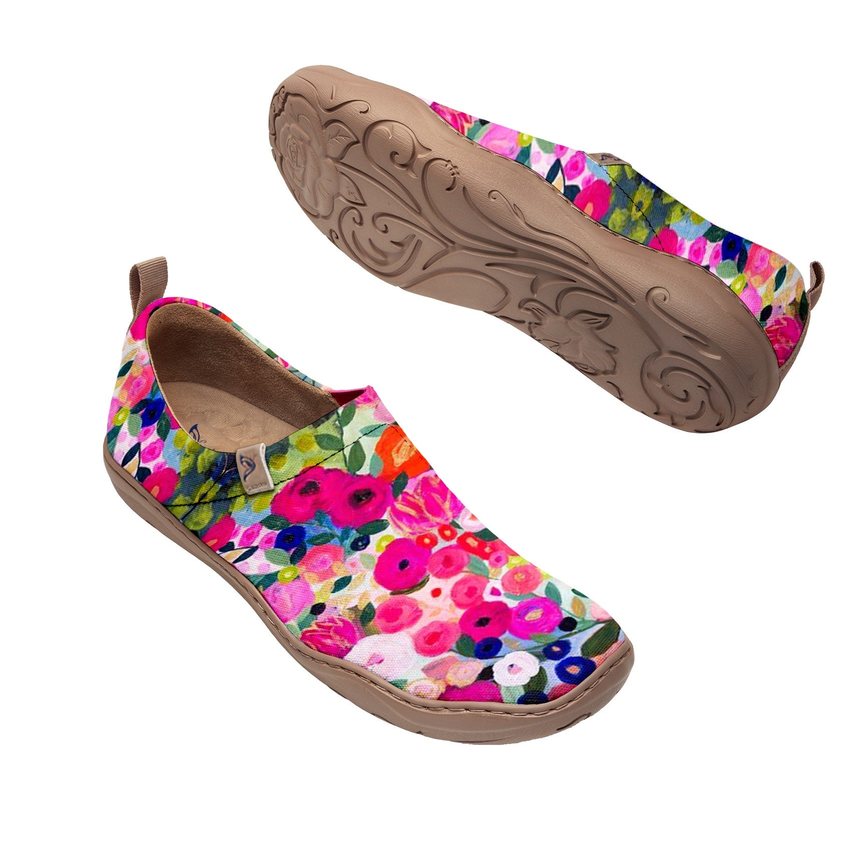 Floral Radiance Slip-On