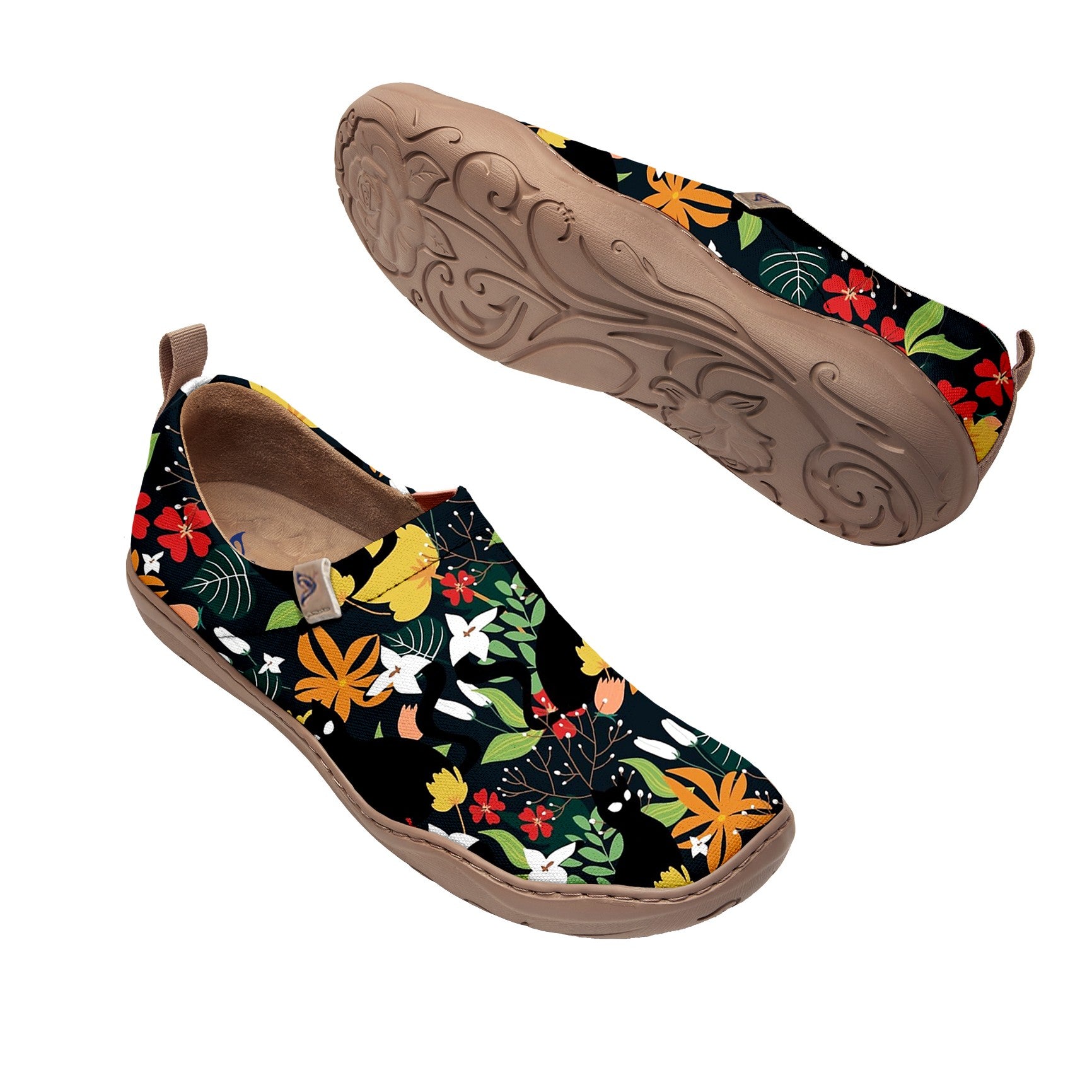 Floral Shadows Slip-On