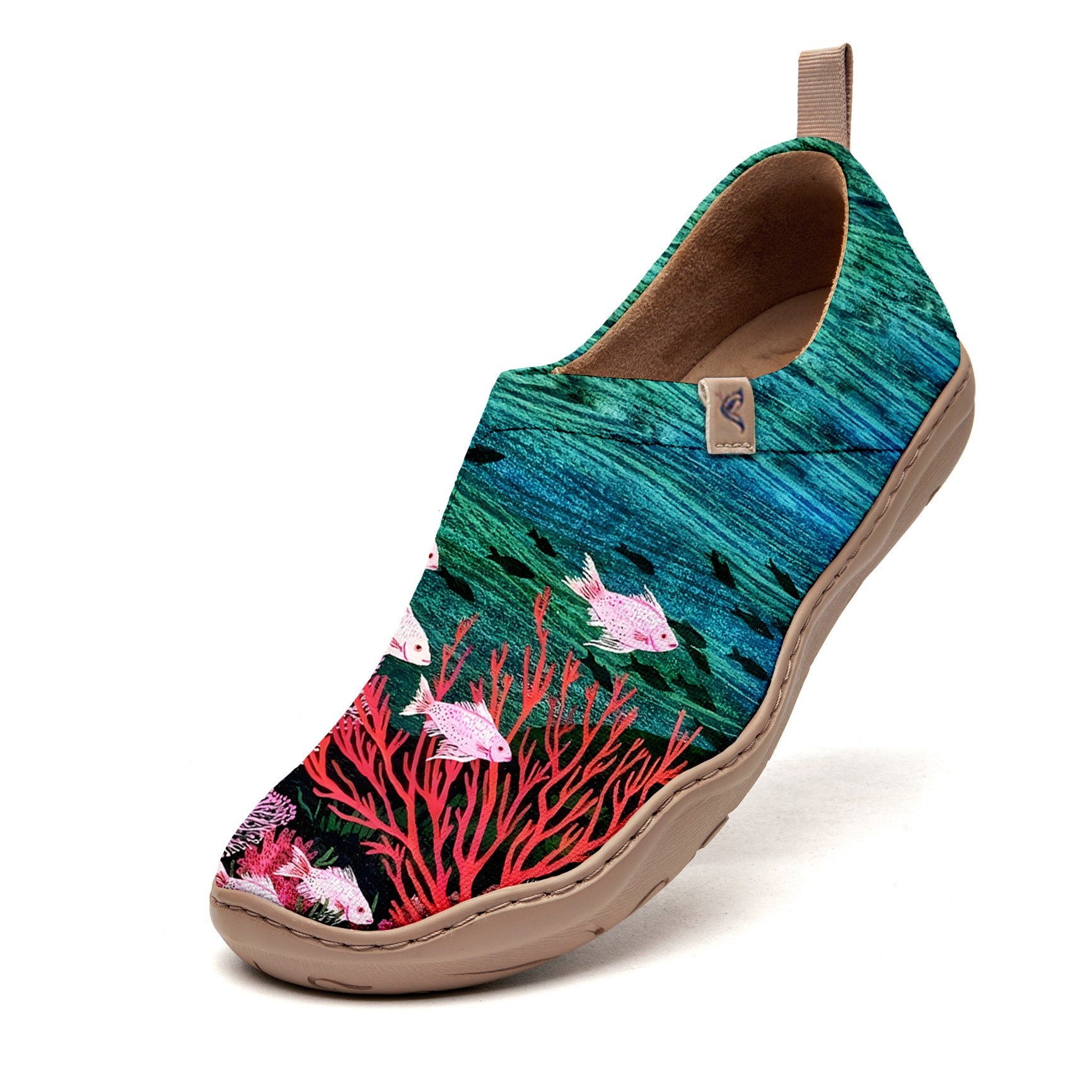 Glimmering Fins Slip-On